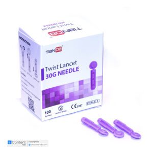 سوزن تست قند خون چهارپر تیاندا – 100 عددی