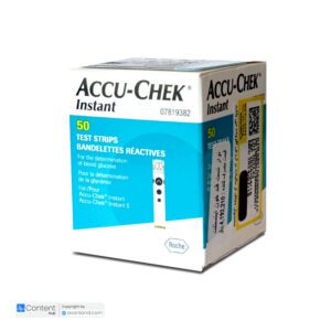 نوار تست قند خون اکیو چک اینستنت – Accu- Check Instant بسته 50 عددی