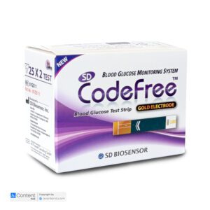 نوار تست قند خون کد فری Code Free – بسته 50 عدد