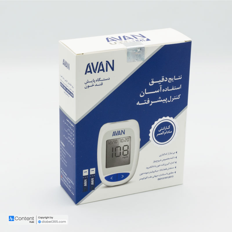 دستگاه تست قند خون آوان