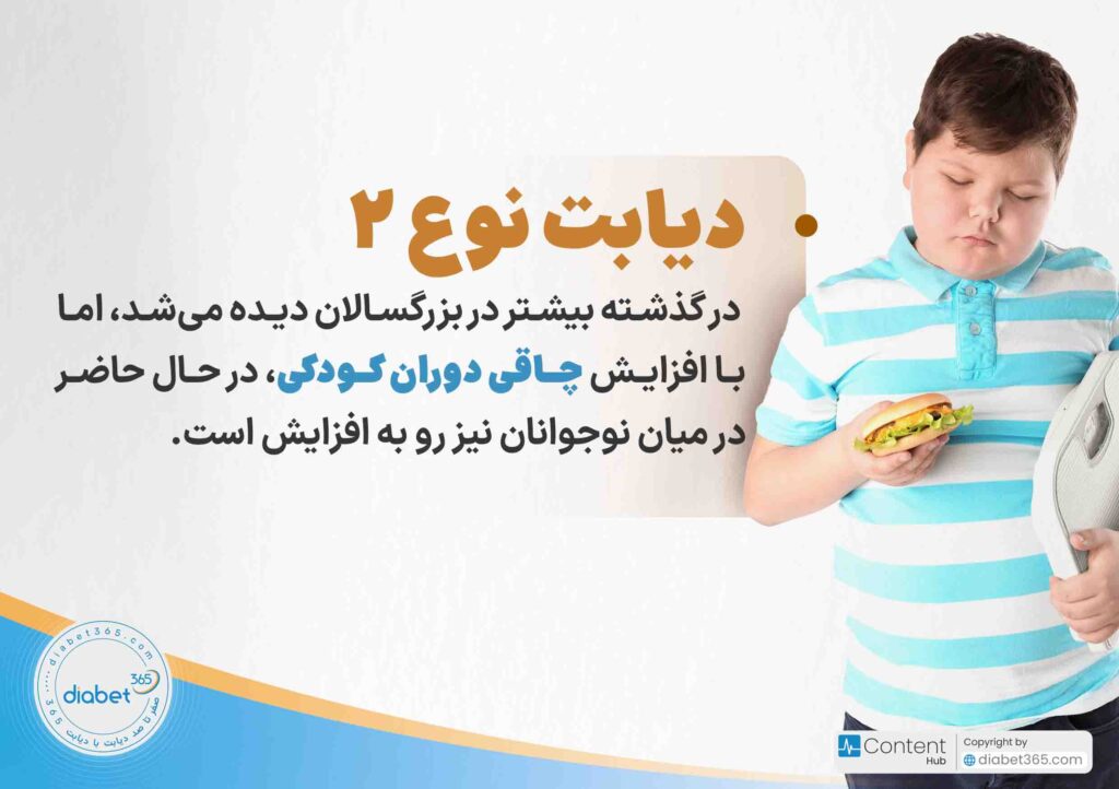 چگونه متوجه دیابت در کودکمان شویم؟: دیابت نوع ۲ در گذشته بیشتر در بزرگسالان دیده میشد، اما با افزایش چاقی دوران کودکی، در حال حاضر در میان نوجوانان نیز رو به افزایش است.