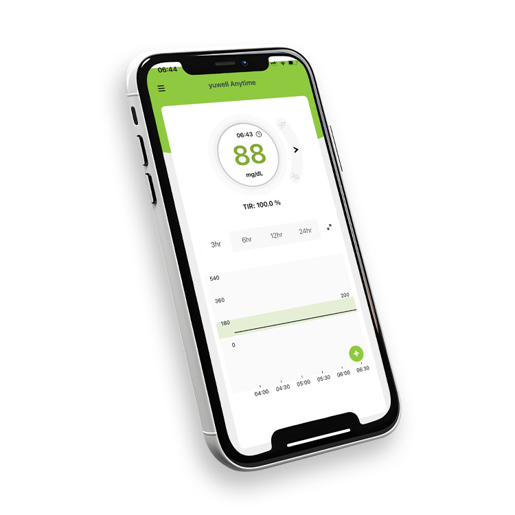 سنسور پایش مداوم قند خون یوول انی تایم Yuwell Anytime مدل CT3 - تصویر 5