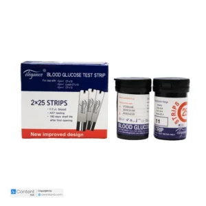 نوار تست قند خون الگانس ۵۰ عددی