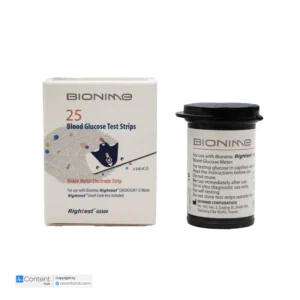 نوار تست قند خون بایونیم ـ ۲۵ عددی