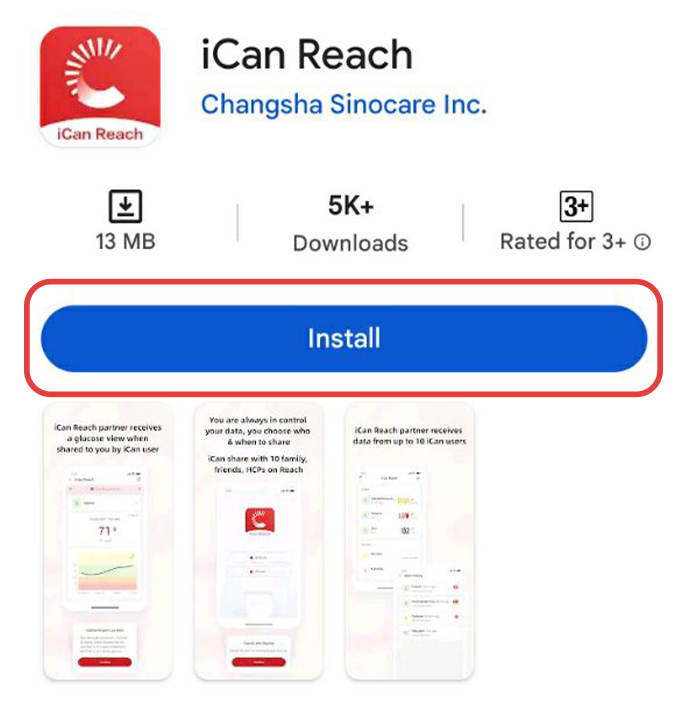 دانلود و نصب اپلیکیشن iCan Health و iCan Reach