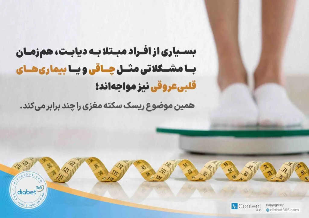 دیابت و سکته مغزی؛ آیا دیابت خطر سکته مغزی را افزایش می‌دهد؟